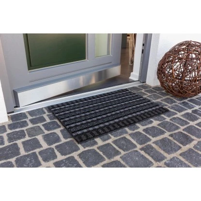 Astra Fußmatte Poly Brush 40 Cm X 60 Cm Anthrazit 2 Astra Fußmatte Poly Brush 40 Cm X 60 Cm Anthrazit – Bild 2