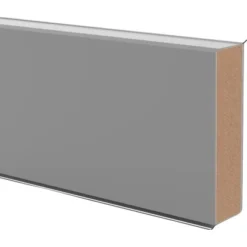 Sockelleiste Cubu Flex Life 60 Platinsilber 13 Mm X 60 Mm Länge 2500 Mm -Wenko Astra Geschaft 926671 2030 1