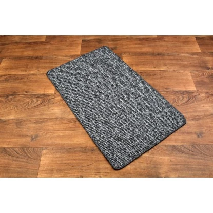 Teppich Flora Anthrazit 67 X 120 Cm 2 Teppich Flora Anthrazit 67 X 120 Cm – Bild 2