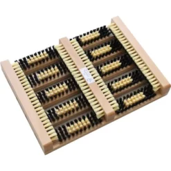 Bürstenmann Schuhreiniger Mit Seitenleisten 36 Cm X 27 Cm