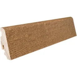 Sockelleiste Raucheiche Geölt 58 Mm X 19 Mm X Länge 2200 Mm