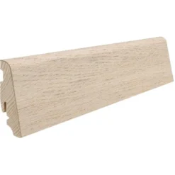 Living By Haro Parkett-Sockelleiste Eiche Sandweiß 58 Mm X 19 Mm