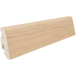 Sockelleiste Eiche Invisible Versiegelt 58 Mm X 19 Mm X Länge 2200 Mm