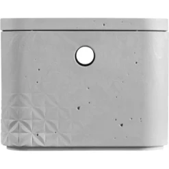 Curver 3er Set Beton Box S Mit Deckel Hellgrau -Wenko Astra Geschaft 950636 3271 4