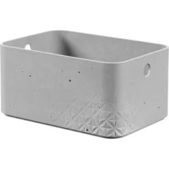 Curver 3er Set Beton Box S Mit Deckel Hellgrau -Wenko Astra Geschaft 950636 3271 6