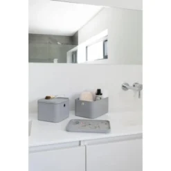 Curver 3er Set Beton Box Mit Deckel 2 X XS + 1 X S Helllgrau -Wenko Astra Geschaft 950639 3271 14