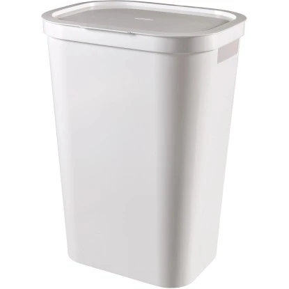 Curver Wäschebox 60 L + Wäschekorb 40 L 2-er Set Infinity Weiß 2 Curver Wäschebox 60 L + Wäschekorb 40 L 2-er Set Infinity Weiß – Bild 2