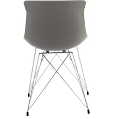 Kayoom Stuhl Emily 110 2er-Set Grau - Violett 48 Cm X 80 Cm X 53 Cm -Wenko Astra Geschaft 95576 4842 4056216814890 4