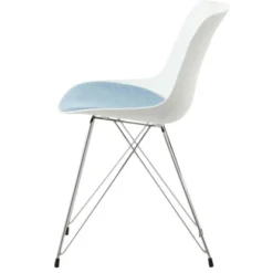 Kayoom Stuhl Emily 110 2er-Set Weiß - Hellblau 48 Cm X 80 Cm X 53 Cm -Wenko Astra Geschaft 95586 4842 4056216814876 3