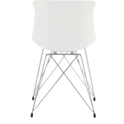 Kayoom Stuhl Emily 110 2er-Set Weiß - Hellblau 48 Cm X 80 Cm X 53 Cm -Wenko Astra Geschaft 95586 4842 4056216814876 4