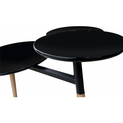 Kayoom Beistelltisch Butler Schwarz 49,5 Cm X 71 Cm X 86,5 Cm 5 Kayoom Beistelltisch Butler Schwarz 49,5 Cm X 71 Cm X 86,5 Cm – Bild 5