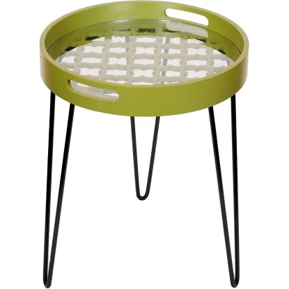Kayoom Beistelltisch River Gelbgrün Ø 37 Cm X 40 Cm 1 Kayoom Beistelltisch River Gelbgrün Ø 37 Cm X 40 Cm