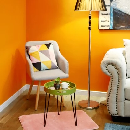 Kayoom Beistelltisch River Gelbgrün Ø 37 Cm X 40 Cm 3 Kayoom Beistelltisch River Gelbgrün Ø 37 Cm X 40 Cm – Bild 3