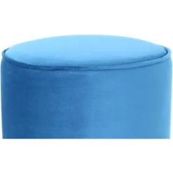 Kayoom Hocker Nena 110 Blau Ø 35 Cm X 43 Cm -Wenko Astra Geschaft 95679 4842 4056216919120 4