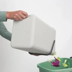 Brabantia Abfallbehälter Sort & Go 16 L Grau 7 Brabantia Abfallbehälter Sort & Go 16 L Grau -Wenko Astra Geschaft 956845 4162 4