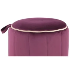 Kayoom Hocker Reese 110 Dunkelviolett Ø 35 Cm X 43 Cm 11 Kayoom Hocker Reese 110 Dunkelviolett Ø 35 Cm X 43 Cm -Wenko Astra Geschaft 95687 4842 4056216919106 5