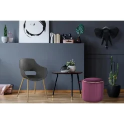 Kayoom Hocker Reese 110 Dunkelviolett Ø 35 Cm X 43 Cm 13 Kayoom Hocker Reese 110 Dunkelviolett Ø 35 Cm X 43 Cm -Wenko Astra Geschaft 95687 4842 4056216919106 7