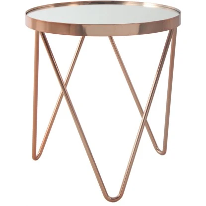 Kayoom Beistelltisch Bonnie Roségold Ø 42 Cm X 46 Cm 2 Kayoom Beistelltisch Bonnie Roségold Ø 42 Cm X 46 Cm – Bild 2