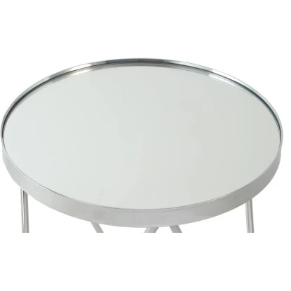 Kayoom Beistelltisch Bonnie Silber Ø 42 Cm X 46 Cm 3 Kayoom Beistelltisch Bonnie Silber Ø 42 Cm X 46 Cm – Bild 3