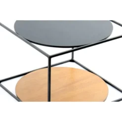Kayoom Beistelltisch Cody Braun-Schwarz Ø 50 Cm X 36 Cm 10 Kayoom Beistelltisch Cody Braun-Schwarz Ø 50 Cm X 36 Cm -Wenko Astra Geschaft 96062 4842 4056216840516 5