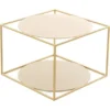 Kayoom Beistelltisch Cody Gold Ø 50 Cm X 36 Cm