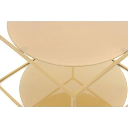Kayoom Beistelltisch Cody Gold Ø 50 Cm X 36 Cm 3 Kayoom Beistelltisch Cody Gold Ø 50 Cm X 36 Cm – Bild 3