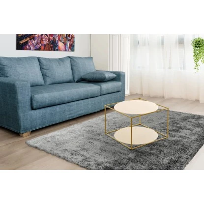Kayoom Beistelltisch Cody Gold Ø 50 Cm X 36 Cm 6 Kayoom Beistelltisch Cody Gold Ø 50 Cm X 36 Cm – Bild 6