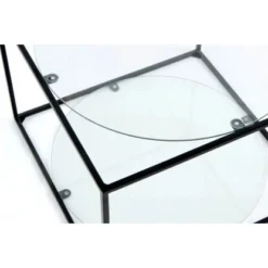 Kayoom Beistelltisch Cody Klar-Schwarz Ø 50 Cm X 36 Cm 8 Kayoom Beistelltisch Cody Klar-Schwarz Ø 50 Cm X 36 Cm -Wenko Astra Geschaft 96262 4842 4056216840530 3