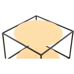 Kayoom Beistelltisch Cody Orange-Schwarz Ø 50 Cm X 36 Cm -Wenko Astra Geschaft 96273 4842 4056216840608 5