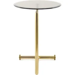 Kayoom Beistelltisch Servant Gold Ø 46 Cm X 62 Cm -Wenko Astra Geschaft 96775 4842 4056216840356 4
