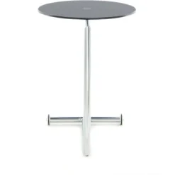 Kayoom Beistelltisch Servant Schwarz-Silber Ø 46 Cm X 62 Cm 10 Kayoom Beistelltisch Servant Schwarz-Silber Ø 46 Cm X 62 Cm -Wenko Astra Geschaft 96802 4842 4056216840349 4