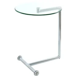 Wenko Astra Geschaft 7 Kayoom Beistelltisch Servant Silber Ø 46 Cm X 62 Cm