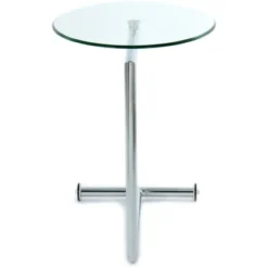 Kayoom Beistelltisch Servant Silber Ø 46 Cm X 62 Cm -Wenko Astra Geschaft 96807 4842 4056216840332 4