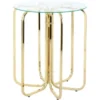 Kayoom Beistelltisch Sherryl Gold Ø 45 Cm X 55 Cm
