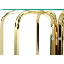 Kayoom Beistelltisch Sherryl Gold Ø 45 Cm X 55 Cm -Wenko Astra Geschaft 96871 4842 4056216840417 4