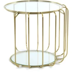 Kayoom Beistelltisch Shirley Gold Ø 40 Cm X 50 Cm 9 Kayoom Beistelltisch Shirley Gold Ø 40 Cm X 50 Cm -Wenko Astra Geschaft 96873 4842 4056216840509 3