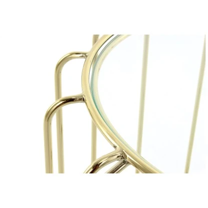 Kayoom Beistelltisch Shirley Gold Ø 40 Cm X 50 Cm 5 Kayoom Beistelltisch Shirley Gold Ø 40 Cm X 50 Cm – Bild 5