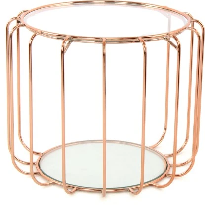 Kayoom Beistelltisch Shirley Rosé Ø 40 Cm X 50 Cm 4 Kayoom Beistelltisch Shirley Rosé Ø 40 Cm X 50 Cm – Bild 4