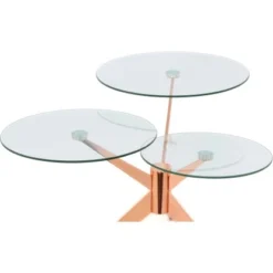 Kayoom Beistelltisch Triplet Rosé 75 Cm X 60 Cm X 46 Cm -Wenko Astra Geschaft 97675 4842 4056216840325 3