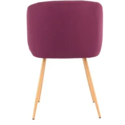 Kayoom Stuhl Celina 210 2er-Set Violett 54 Cm X 84 Cm X 56 Cm -Wenko Astra Geschaft 97970 4842 4056216828774 4