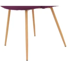 Kayoom Stuhl Celina 210 2er-Set Violett 54 Cm X 84 Cm X 56 Cm -Wenko Astra Geschaft 97970 4842 4056216828774 6