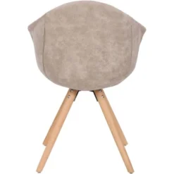 Kayoom Stuhl Chadwick 110 2er-Set Weiß - Creme 59 Cm X 82 Cm X 55 Cm -Wenko Astra Geschaft 98029 4842 4056216810182 4