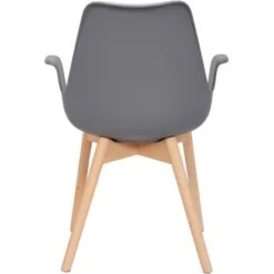 Kayoom Stuhl Chaplin 110 2er-Set Grau 60 Cm X 81,5 Cm X 55 Cm -Wenko Astra Geschaft 98058 4842 4056216810137 4