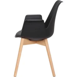 Kayoom Stuhl Chaplin 110 2er-Set Schwarz 60 Cm X 81,5 Cm X 55 Cm -Wenko Astra Geschaft 98059 4842 4056216810144 3