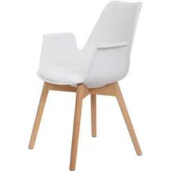 Kayoom Stuhl Chaplin 110 2er-Set Weiß 60 Cm X 81,5 Cm X 55 Cm