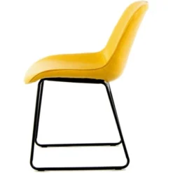 Kayoom Stuhl Cora 110 2er-Set Gelb 64,5 Cm X 79 Cm X 49,5 Cm -Wenko Astra Geschaft 98115 4842 4056216828378 3