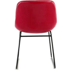 Kayoom Stuhl Cora 110 2er-Set Pink - Rot 64,5 Cm X 79 Cm X 49,5 Cm -Wenko Astra Geschaft 98117 4842 4056216828385 4