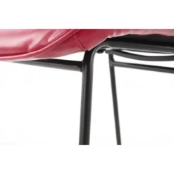 Kayoom Stuhl Cora 110 2er-Set Pink - Rot 64,5 Cm X 79 Cm X 49,5 Cm -Wenko Astra Geschaft 98117 4842 4056216828385 7