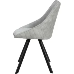 Kayoom Stuhl Cowboy 110 2er-Set Grau 50 Cm X 83 Cm X 61 Cm -Wenko Astra Geschaft 98120 4842 4056216809919 3