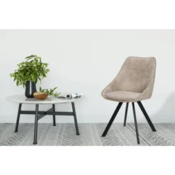 Kayoom Stuhl Cowboy 110 2er-Set Hellbraun 50 Cm X 83 Cm X 61 Cm -Wenko Astra Geschaft 98121 4842 4056216809902 7